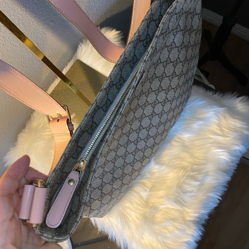 🛑SOLD🛑 GUCCI Crossbody bag PVC Leather - Picture 7 of 16